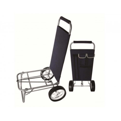 Carrello blu pieghevole - carrello,