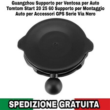 Supporto Ventosa per Tomtom GPS Start 20 25 60, Supporto per Montaggio Auto