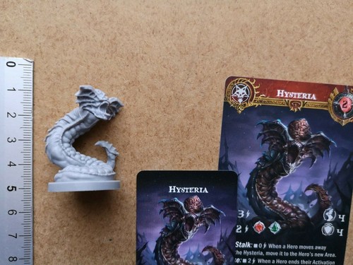 Hysteria miniature card dark - miniature+,