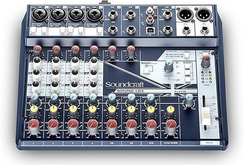 Soundcraft notepad 12fx - soundcraft, notepad-12fx