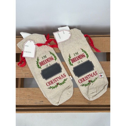 Sacchetti regalo vino natale - sacchetti,