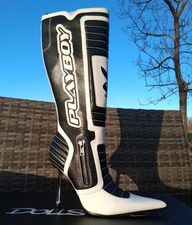 Stivali stiletto moto Dolls