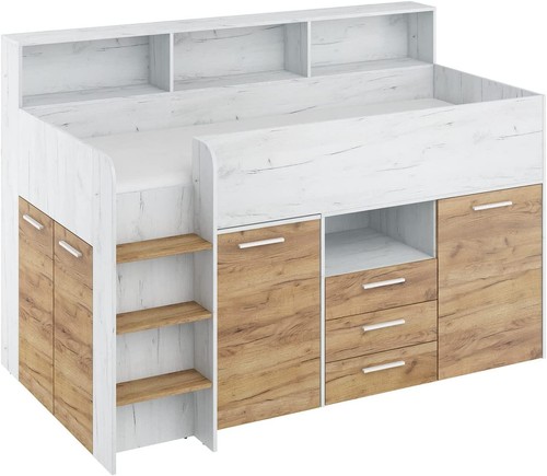 Letto castello scrivania - a,