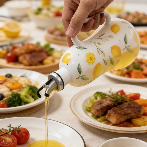 Contenitore per olio - , d'oliva