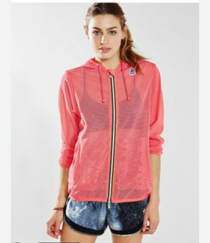 Giacca way lily mesh rosa - mesh,