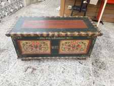 Cassapanca Tirolese dipinta