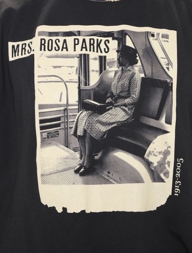 Rosa parks shirt uomo - t,