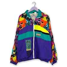 Giacca a vento Vintage blu a