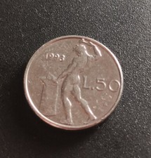 Moneta L.50 Piccola 1993 Molto
