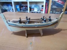 barca a remi in legno databile anni 30