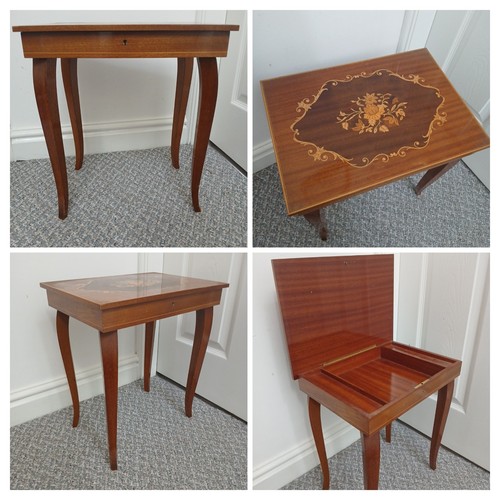 Vintage italian inlaid - -,