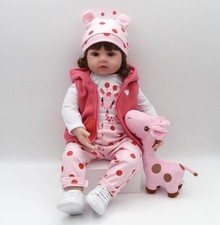 47cm soft silicone reborn baby