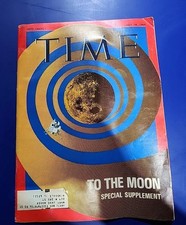 Time Magazine July 18, 1969 to the Moon Special Supplement