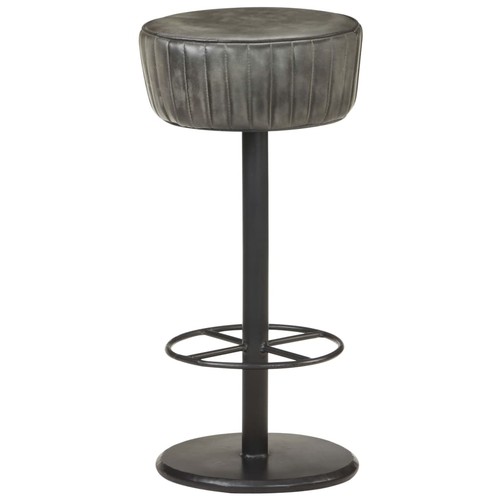 Vidaxl sgabello bar - bar, grigio
