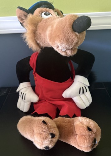 Peluche vintage grande - grande, lupo