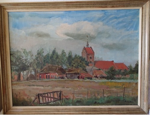 Quadro originale olio tela - originale, su