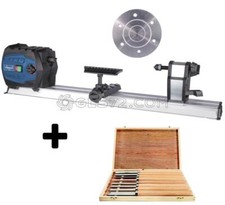 TORNIO PER LEGNO SCHEPPACH DM600VARIO 550W 600MM + SET 8 SCALPELLI SGORBIE