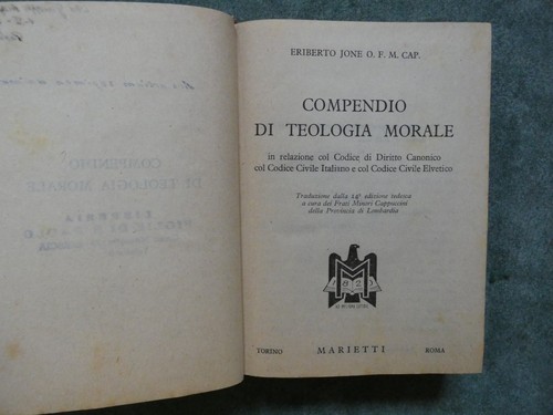 Compendio teologia morale - compendio,