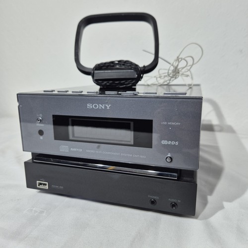 Sony cmt bx3 - cmt-bx3, sistema
