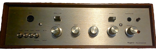 Amplificatore stereo rogers - amplificatore,