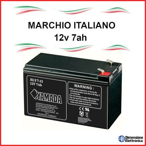 Batteria 12v 7ah piombo - batteria, 7a