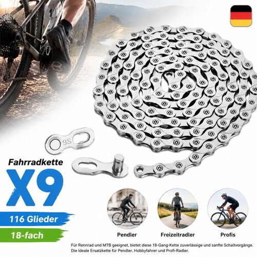 Catena bici scomparti - scomparti, 18
