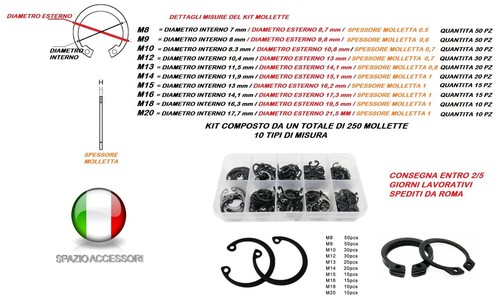 Kit anelli ferma - anelli,