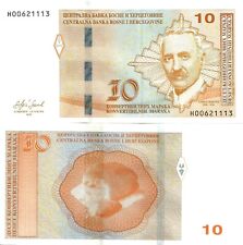 Bosnia Erzegovina 10 marchi convertibili 2019 P-81c UNC