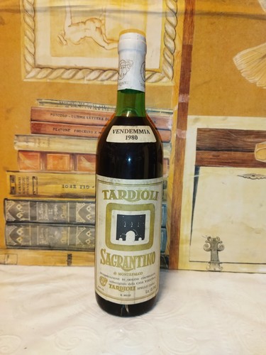 Vino 1980 sagrantino tardioli - 1980,