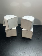 4 Altoparlanti audio surround Jamo A102 bianchi testati e funzionanti