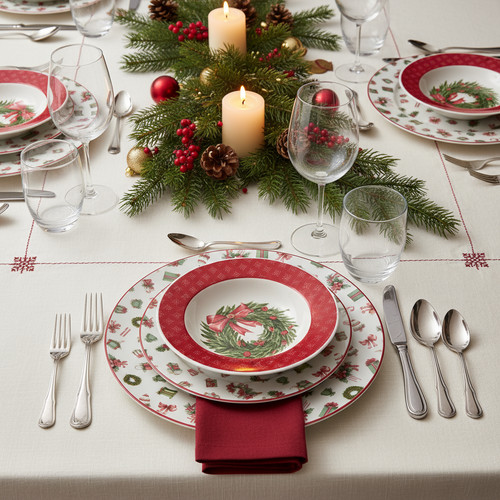 Set piatti storia natale - 18,