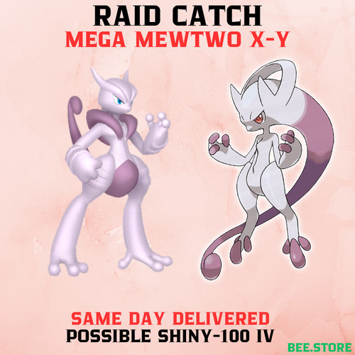 Pokemon mega mewtwo - go, x
