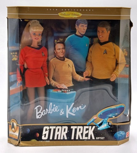 1996 star trek years barbie - star, 30