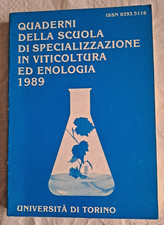 Quaderni della scuola di specializzazione in viticoltura ed enologia - 1989