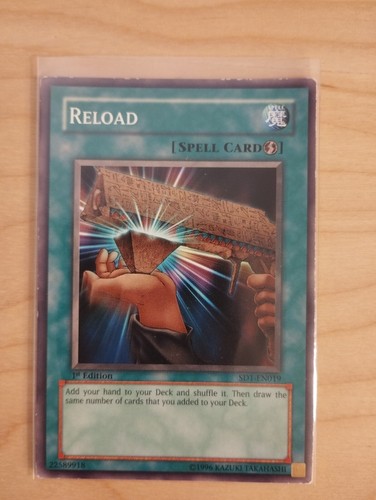 Carta reload - yu-gi-oh!,