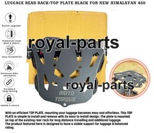 "LUGGAGE REAR RACKTOP PLATE