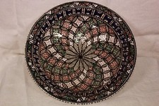 Piatto / Dish decorativo da parete / wall in terracotta Rosalind Pottery clay