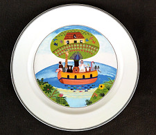 PIATTO TORTA VASSOIO VILLEROY & BOCH IN VITRO PORCELLANA SERIE NAIF  31cm.