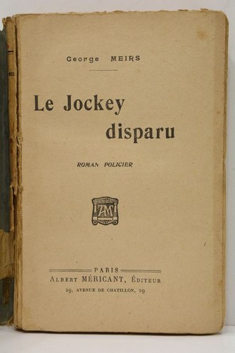 Meirs jockey disparu - disparu, paris