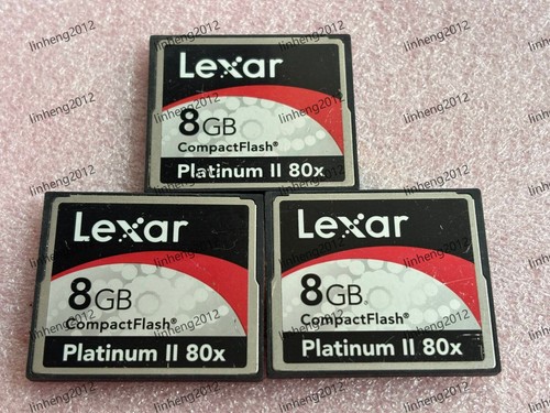3pcs scheda lexar 8gb - 3pcs, cf