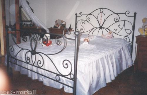 Letto ferro battuto - battuto,