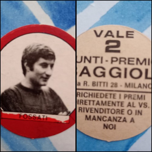Figurina calciatori baggioli - figurina,