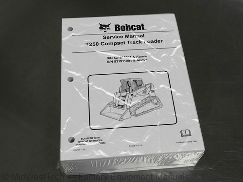 Bobcat t250 compact track skid - bobcat,