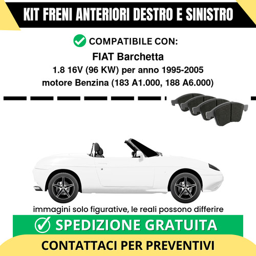 Pastiglie freno anteriori per - pastiglie,