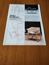 1979 MULTIPURPOSE SEATS KARTELL DESIGN ANNA CASTELLI FERRIERI & M. MATSUKAZE