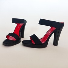 Sandali mules con fasce di Miss Rossi, linea vintage di Sergio Rossi tg.37