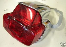 I 1780 P207 Fanale Posteriore Cromato Piaggio vespa 125 150 180 Super GL Sprint