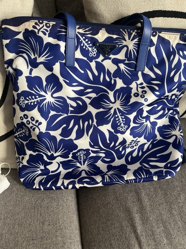 Borsa donna prada floreale - borsa,