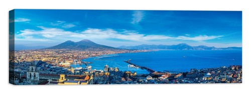 Panorama golfo napoli - -, quadro