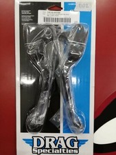 SET LEVE DRAG SPECIALTIES SLOTTED BLACK (96-17 HARLEY DAVIDSON BIG TWIN)